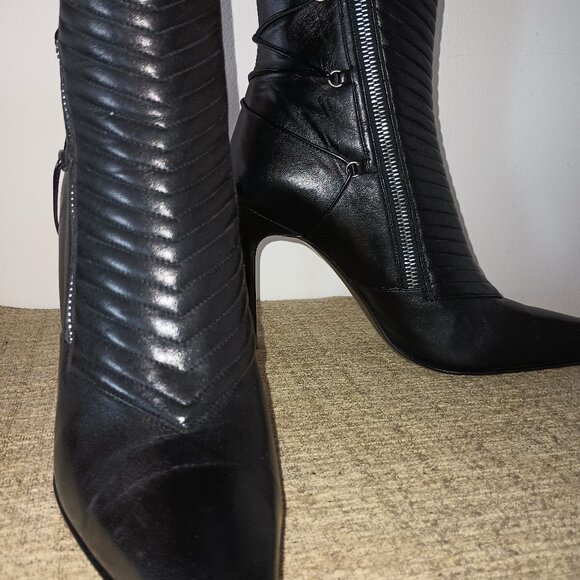 Italian designer Boots sz38 - Picture 1 of 5